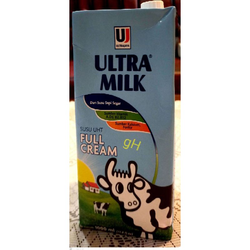 

Susu Ultra UTH Full Cream 1000ml