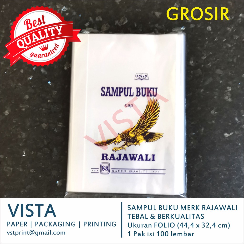 

Sampul Buku Plastik Folio merk Rajawali, Murah Berkualitas