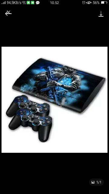 garskin atau sticker ps3 super slim