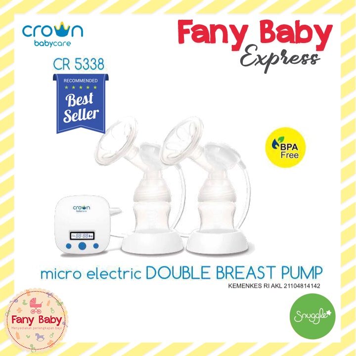 CROWN MICRO ELECTRIC DOUBLE BREAST PUMP / CR5338