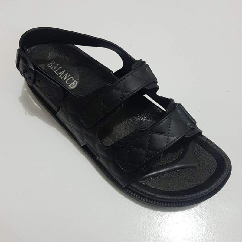 [NEW] Sendal Birkin Korea Wanita Balance 2062 Jelly Import Karet Tebal Kait