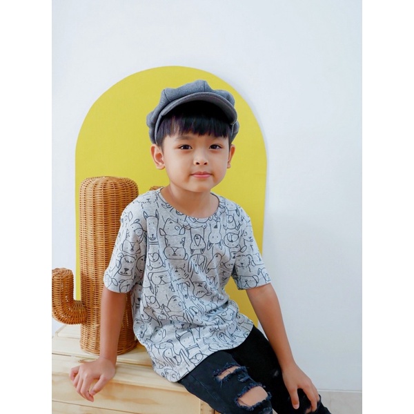 LITTLECAIM - basic tee | baju ank unisex | kaos anak