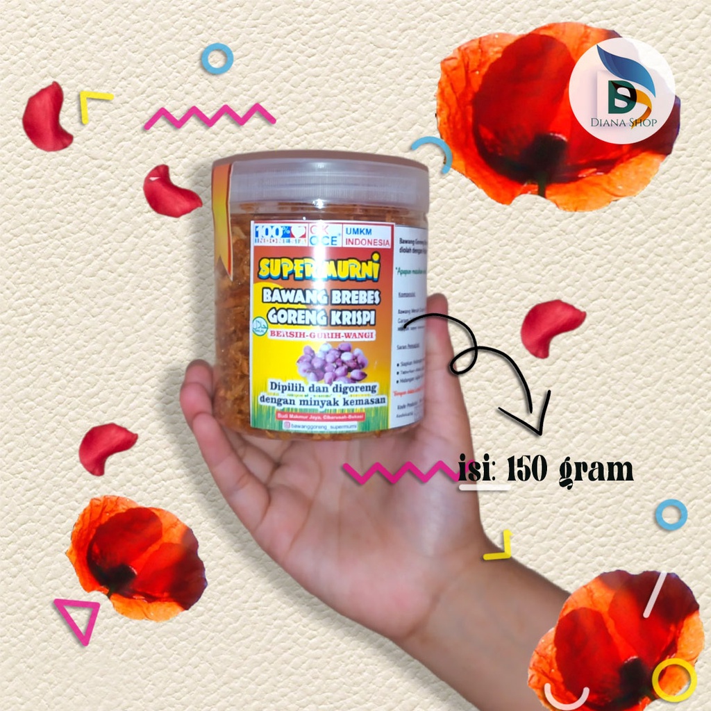 

Bawang Goreng Brebes 150 gr