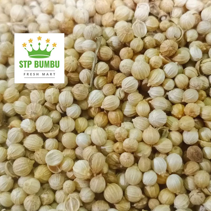 Biji Ketumbar Bulat Utuh Super 500 gram / Tumbar