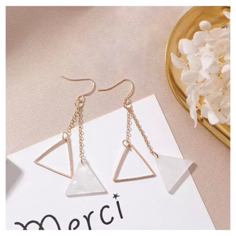 Ava - Anting Panjang - Anting Emas Fashion Korea