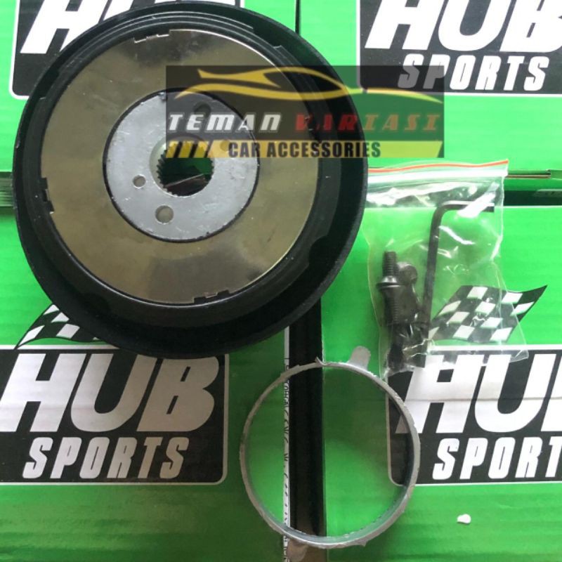BOSKIT STIR RACING BOSSKIT HKB SPORT RACING WHEL MOBIL UNIVERSAL MITSUBISHI L 200 CANTER LANCER L300