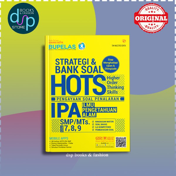 STRATEGI & BANK SOAL HOTS IPA SMP 7,8,9