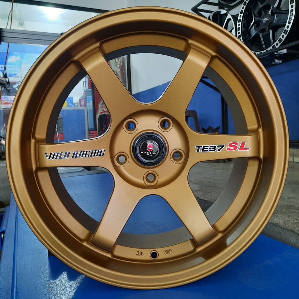 VELG MOBIL MURAH RING 18 HONDA CIVIC FD RUSH TERIOS ACCORD INNOVA ERTIGA SIENTA Type HSR TL MS BRONZ