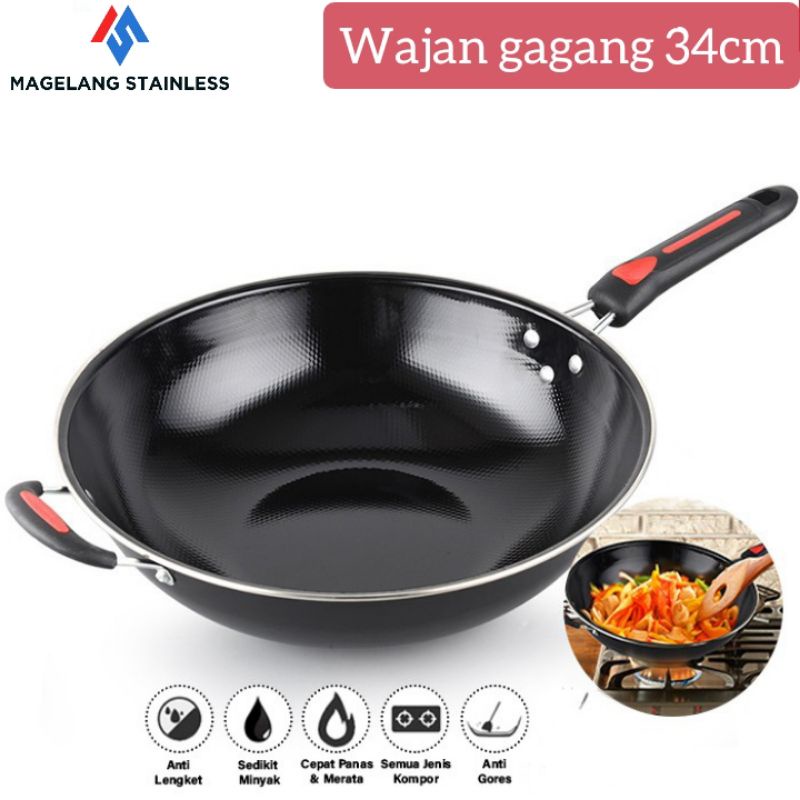 GSF WAJAN GAGANG 34CM/WAJAN ENAMEL GAGANG G2203/WAJAN ENAMEL
