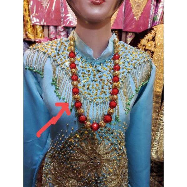 kalung koto gadang banyak pilihan warna.