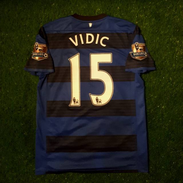 Jersey Manchester United Original 2011-2012 Away Vidic 15
