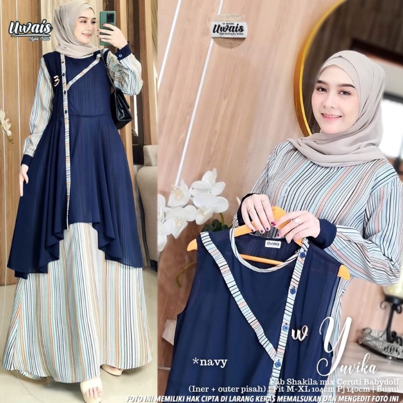 YUVIKA SET GAMIS MAXY UWAIS