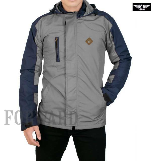 Jaket Pria Parasut Gunung Winbreaker Forward