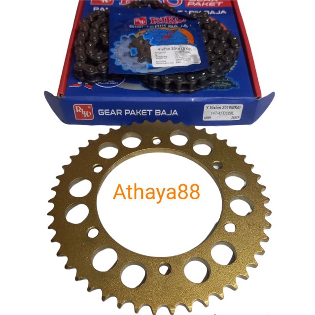 GEAR GIR SET GIR PAKET VIXION NEW RIKO