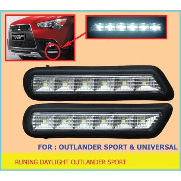Lampu DRL - Running Daylight Khusus Outlander Sport