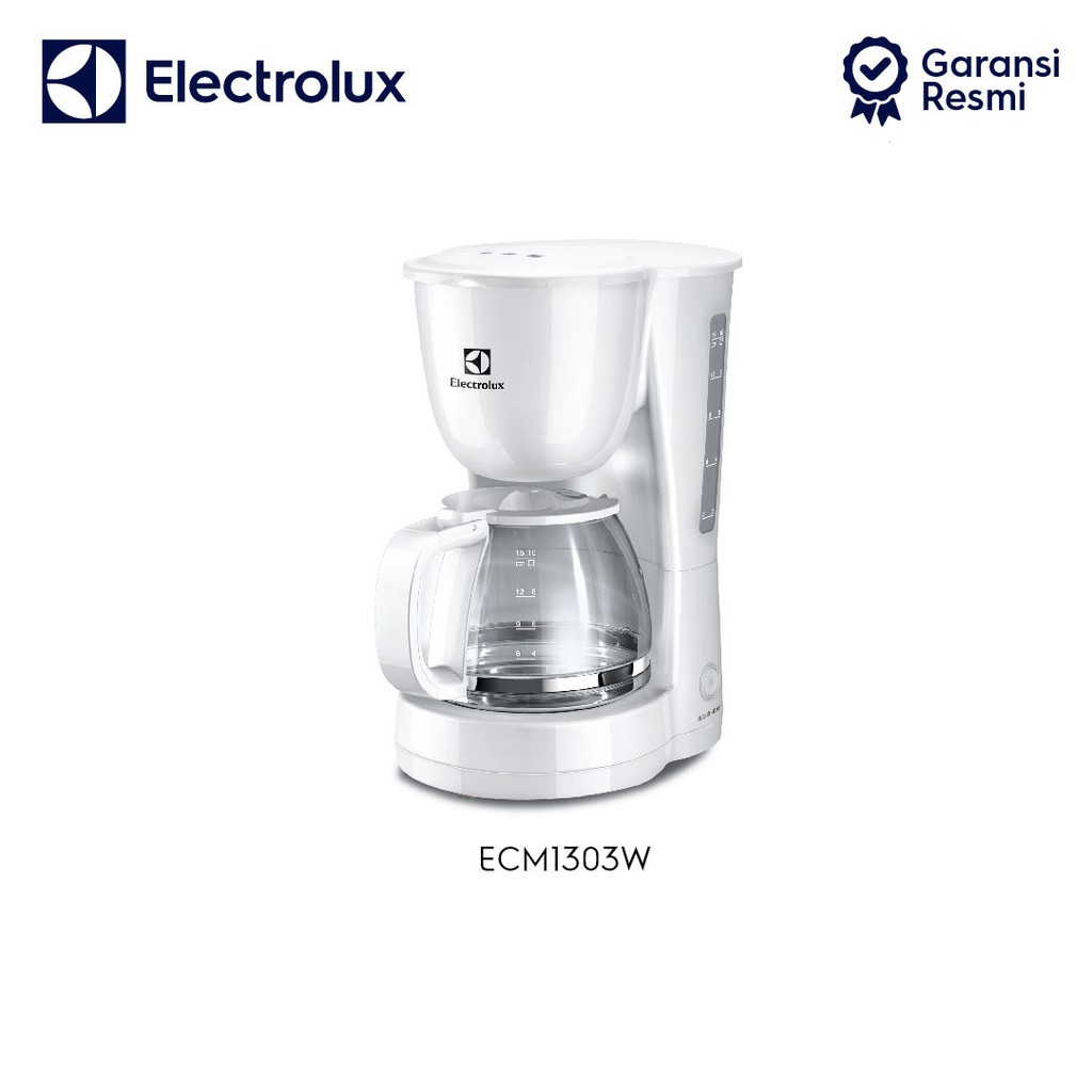 

Electrolux Mesin Kopi Coffee Maker EasyLine ECM1303W / ECM 1303W