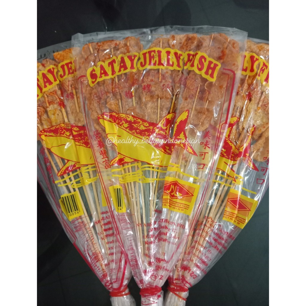 Satay Jelly Fish / Sate Ikan / Sate jadul