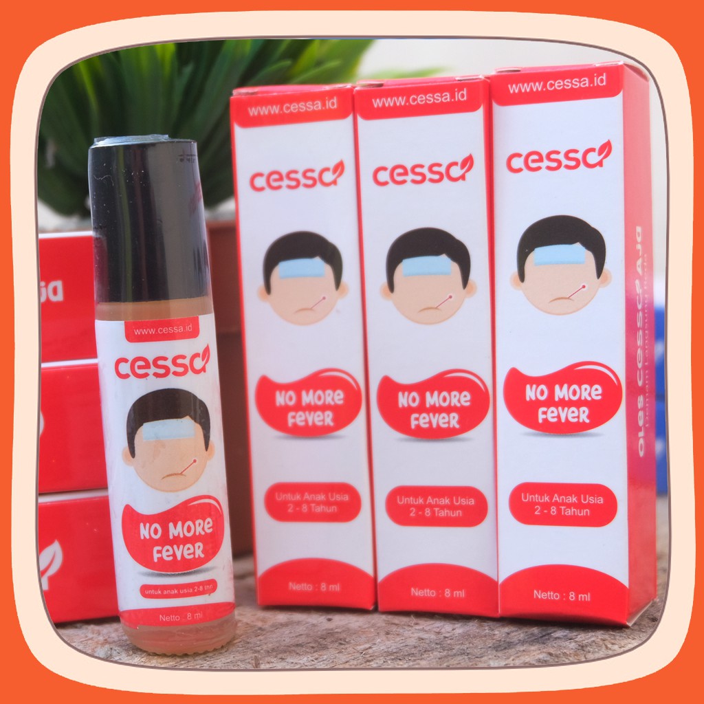 Penurun Panas Anak Usia 2-8 Tahun / Cessa No more Fever