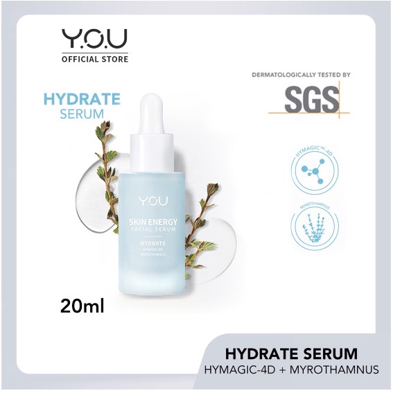 YOU ( Y.O.U ) Skin Energy Hydrate (Hymagic-4D + Myrothamnus) Facial Serum