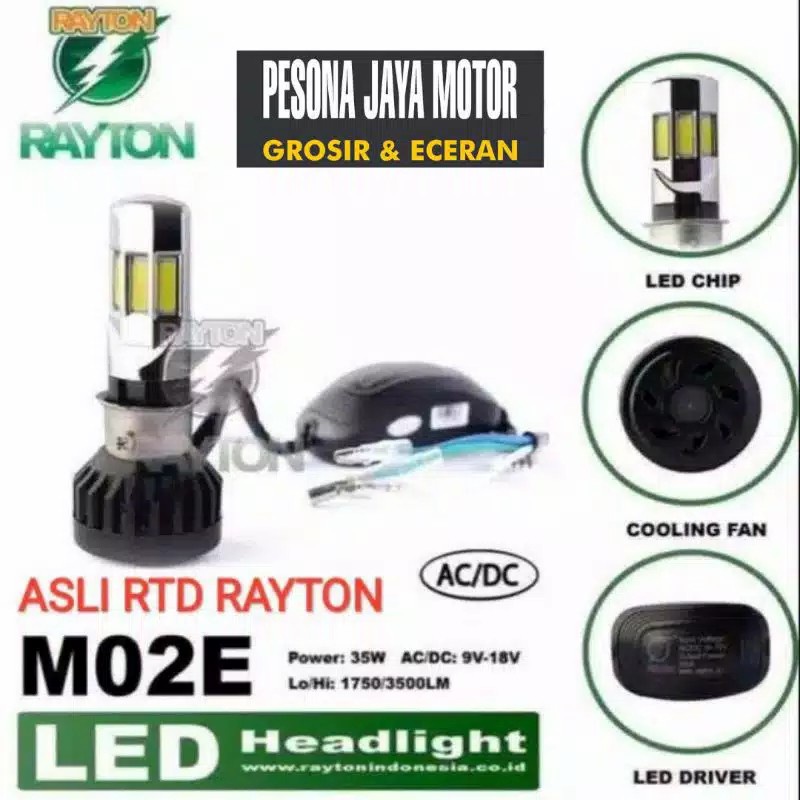 Led Rtd Rayton 6sisi Lampu LED Rtd 3sisi 100% Original RTD RAYTON