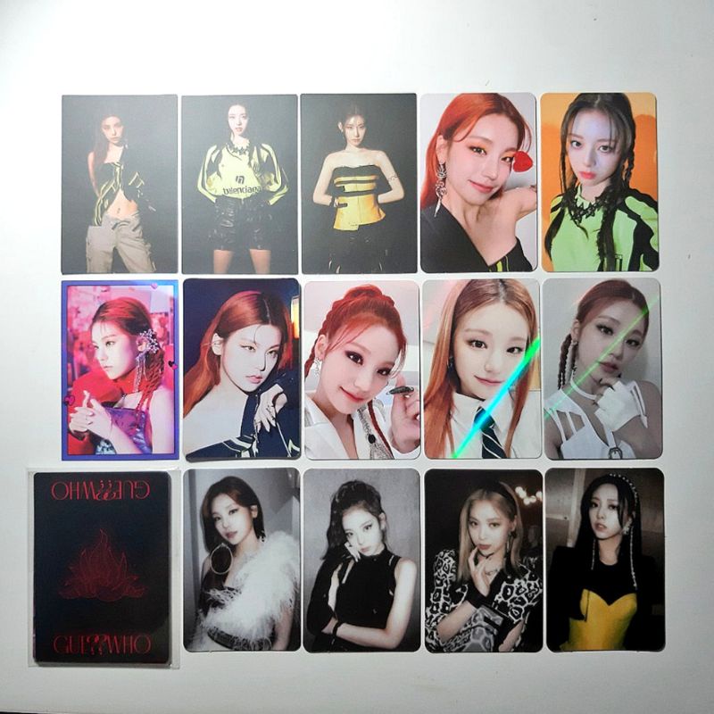 [Itzy] Yeji Lia Ryujin Chaeryong Yuna - Guess Who (+ Limited Edition) Album & Benefits Photocard