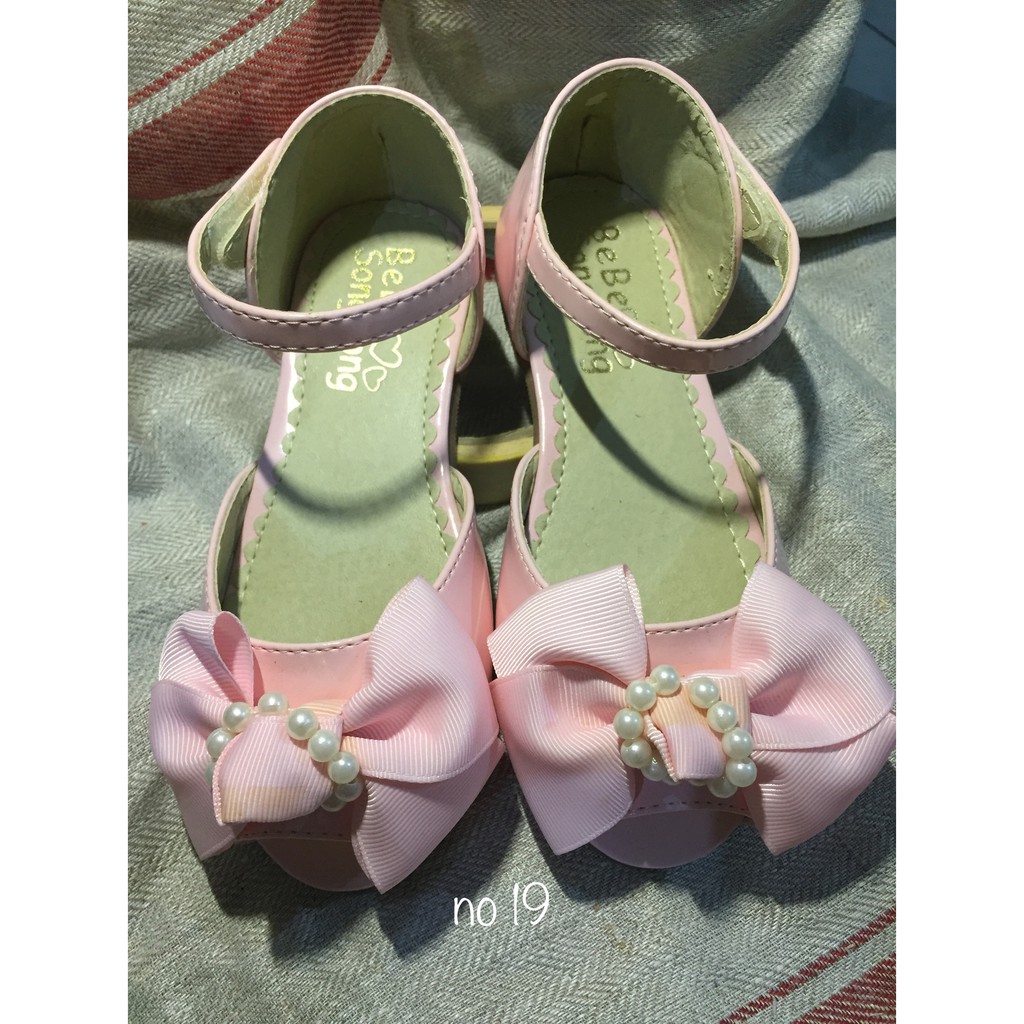 Sepatu anak murah REJECT PABRIK pink pita BBF 05