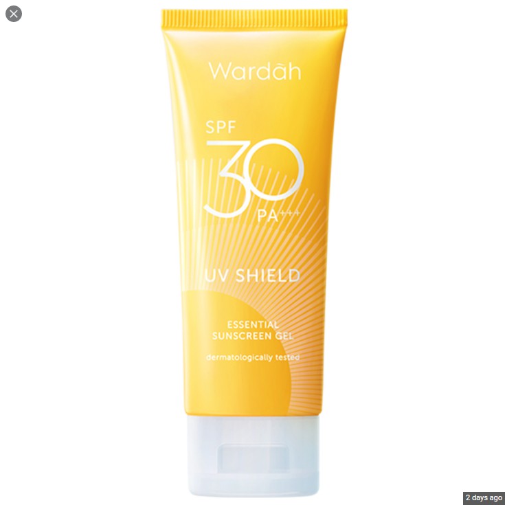 Wardah Sunscreen Gel SPF 30 / UV SHIELD SPF 30( KEMASAN BARU)