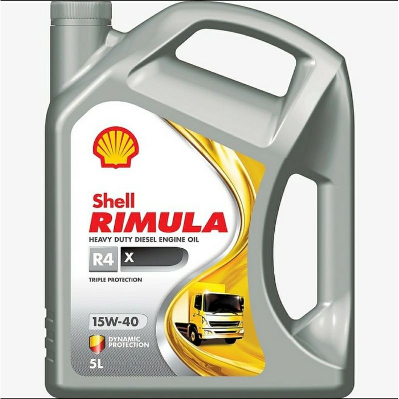 Oli Shell Rimula R4X 5L