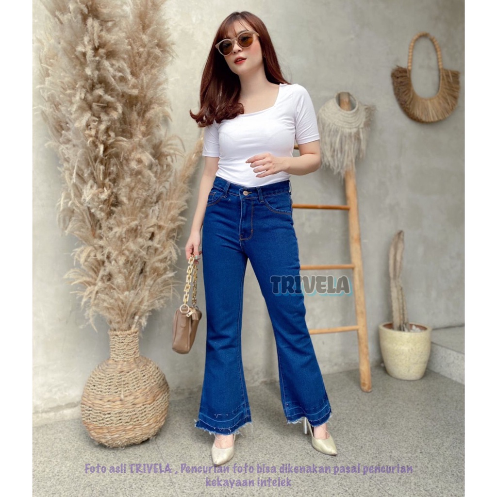 Celana Boyfriend Jeans Cutbray ZR 77 / Boyfriend Cutbray ZR