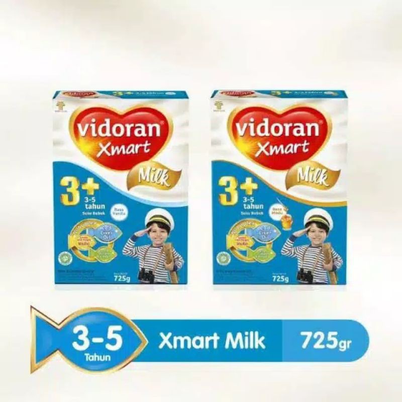 vidoran xmart 3+ Vanila/Madu 700g