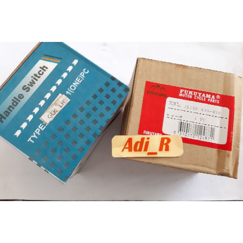 SAKLAR HOLDER SET KANAN KIRI GL100 GL125 GL 100K SAKLAR GL100 GL125 KIRI KANAN