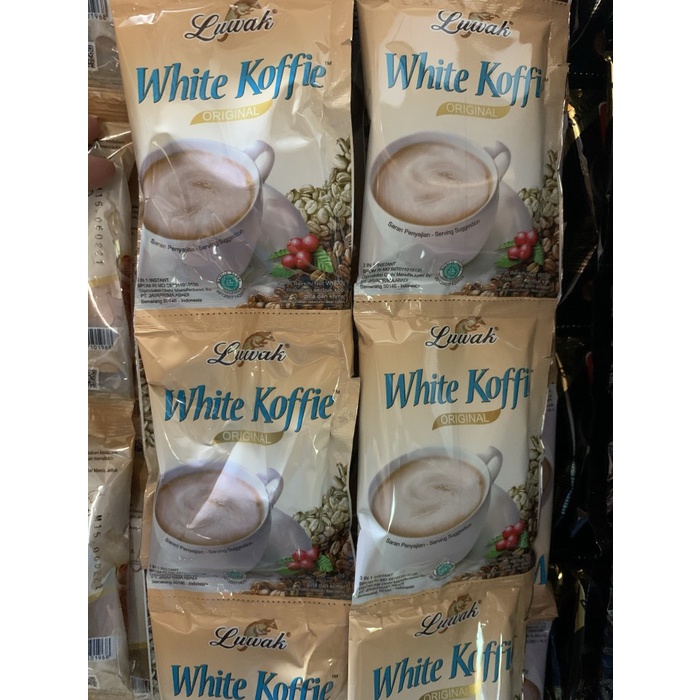 

201ggffg Kopi Luwak White Coffee Renceng Isi 10 Sachet Ds20X11