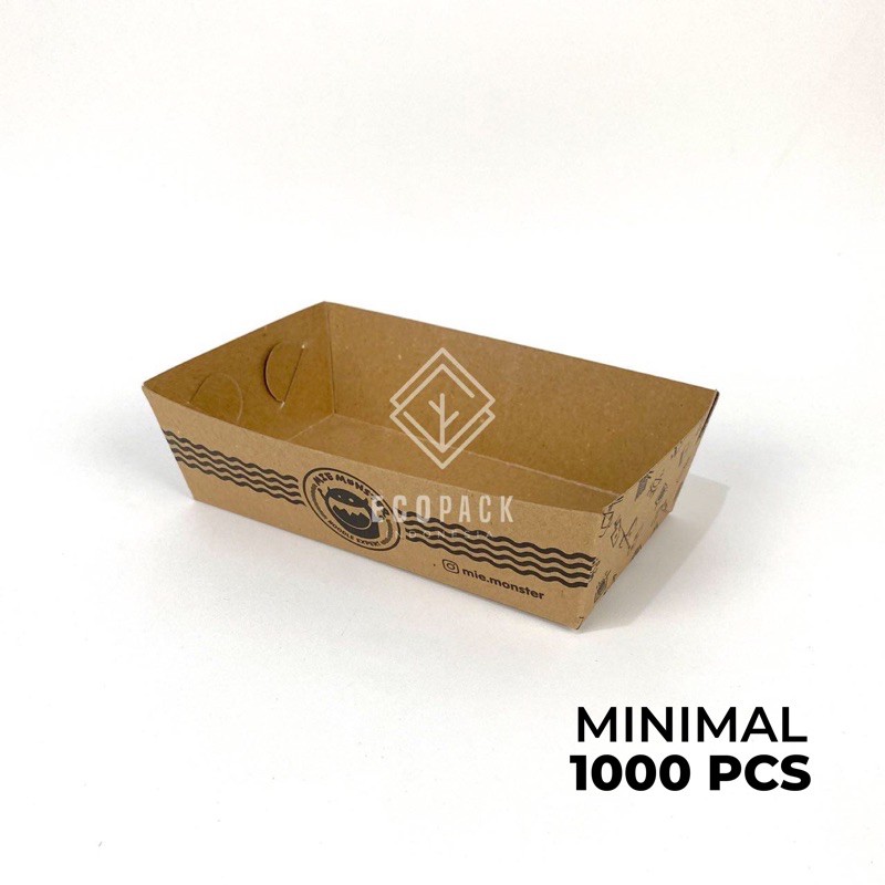 

CUSTOM TRAY KRAFT, BUNGKUS MAKANAN BANDUNG