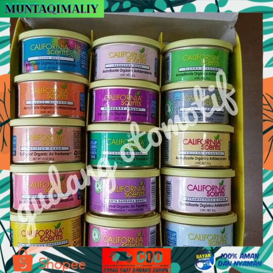 [TERBARU] parfum mobil / pengarum mobil / pewangi mobil / california scent ori