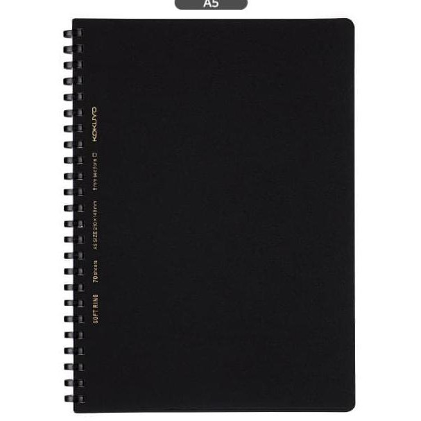 

Kokuyo Notebook Soft Ring S-Sv437S5-D A5 Grid Paper Cococakesale88