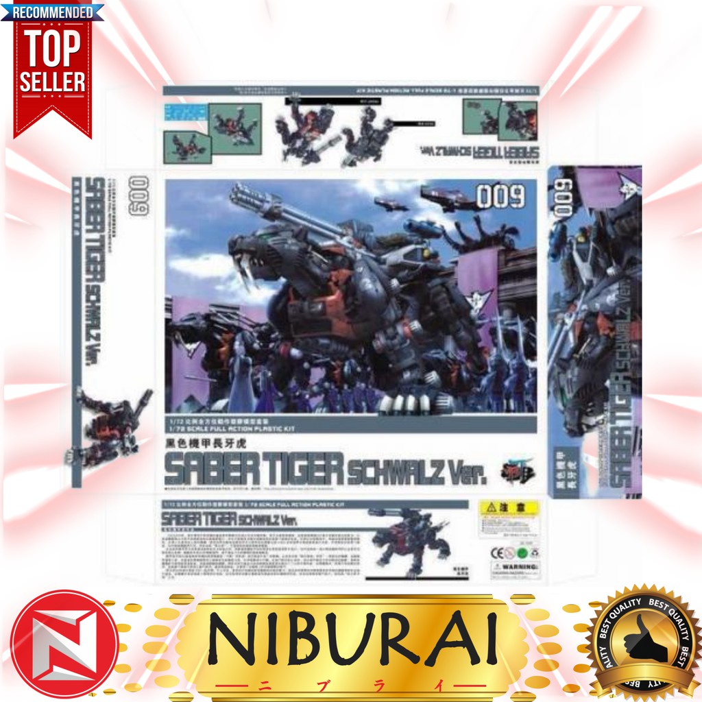 1/72 Zoids Saber Tiger Schwalz Ver BT