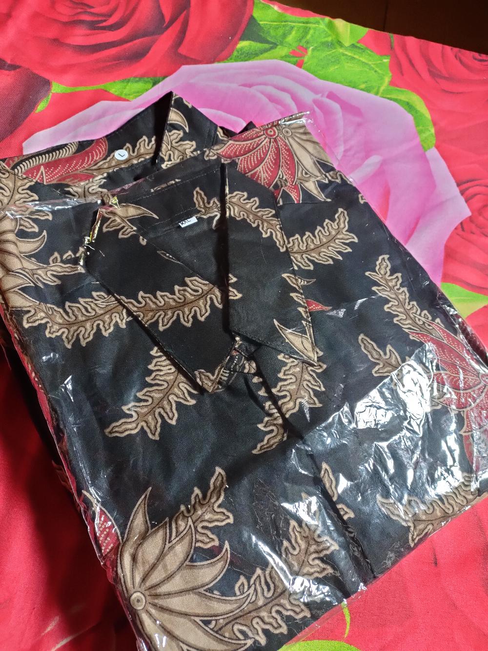 Maura Couple - Sania Ruffle Batik Couple Ori Ndoro Jowi Garansi Termurah Shopee - Batik Modern Solo