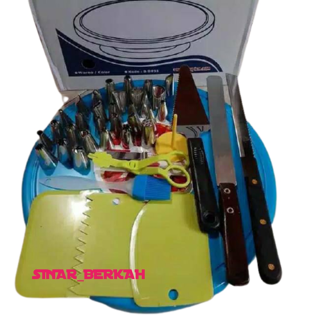 Jual PAKET DEKORASI KUE ISI 44 JENIS ALAT KUE ULANG TAHUN Indonesia