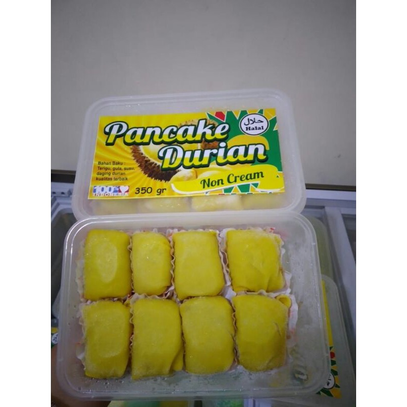 

Pancake non cream full daging durian