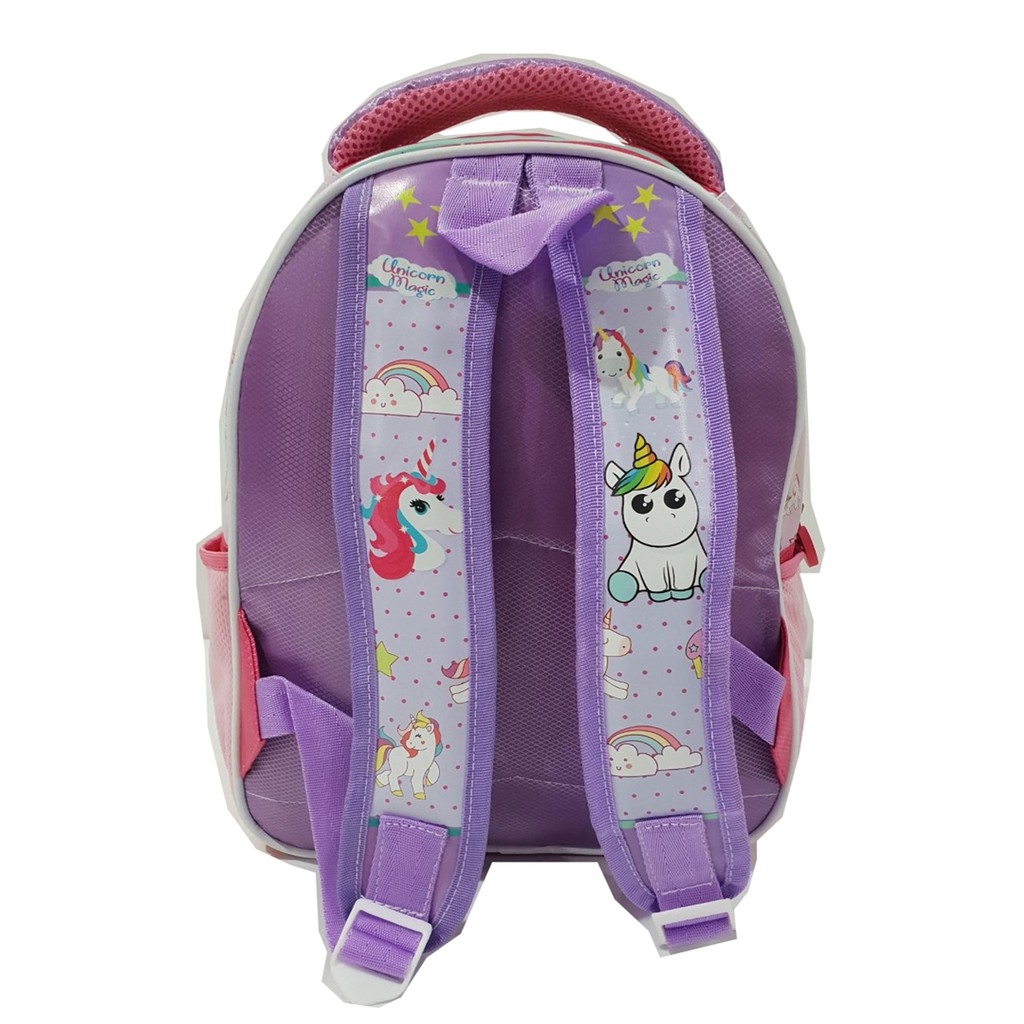 Ransel Anak Sekolah Tas Anak Perempuan Cewek Kantung Coin Ransel TK &amp; PG Bahan Anti Air