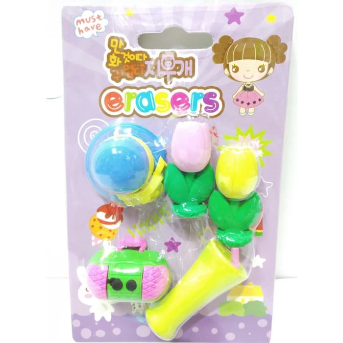 

Penghapus Eraser Alat Tulis Lucu Tipe BE