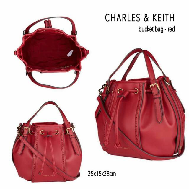 CHARLES N KEITH BUCKET BAG ORIGINAL