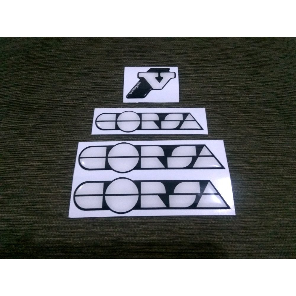 Stiker Emblem Vespa Corsa Termurah