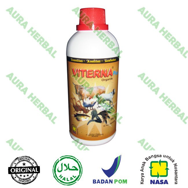 

Viterna Organik 500cc Original Asli PT. Natural Nusantara (NASA) - VItamin Ternah & Ikan