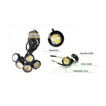 Eagle Eye 2in1 Mata Elang Eyes 4 Led 3 Kabel 3 Cahaya 2 Warna Lampu Variasi Motor Mobil Berkualitas