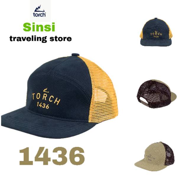 Topi 1436 -  pria/wanita Torch original