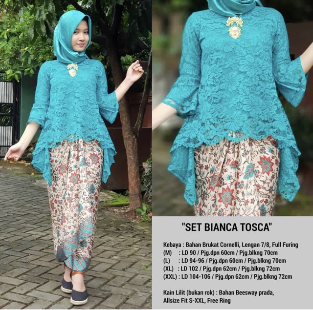 KEBAYA BIANCA / KEBAYA MODERN / KEBAYA WISUDA