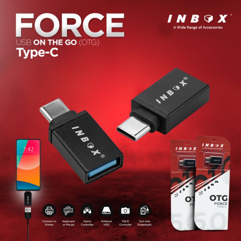 OTG INBOX FORCE USB TYPE C