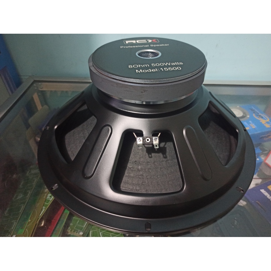 SPEAKER RCX 15500 500W MID LOW 15 INCH MANTAP 15INCH