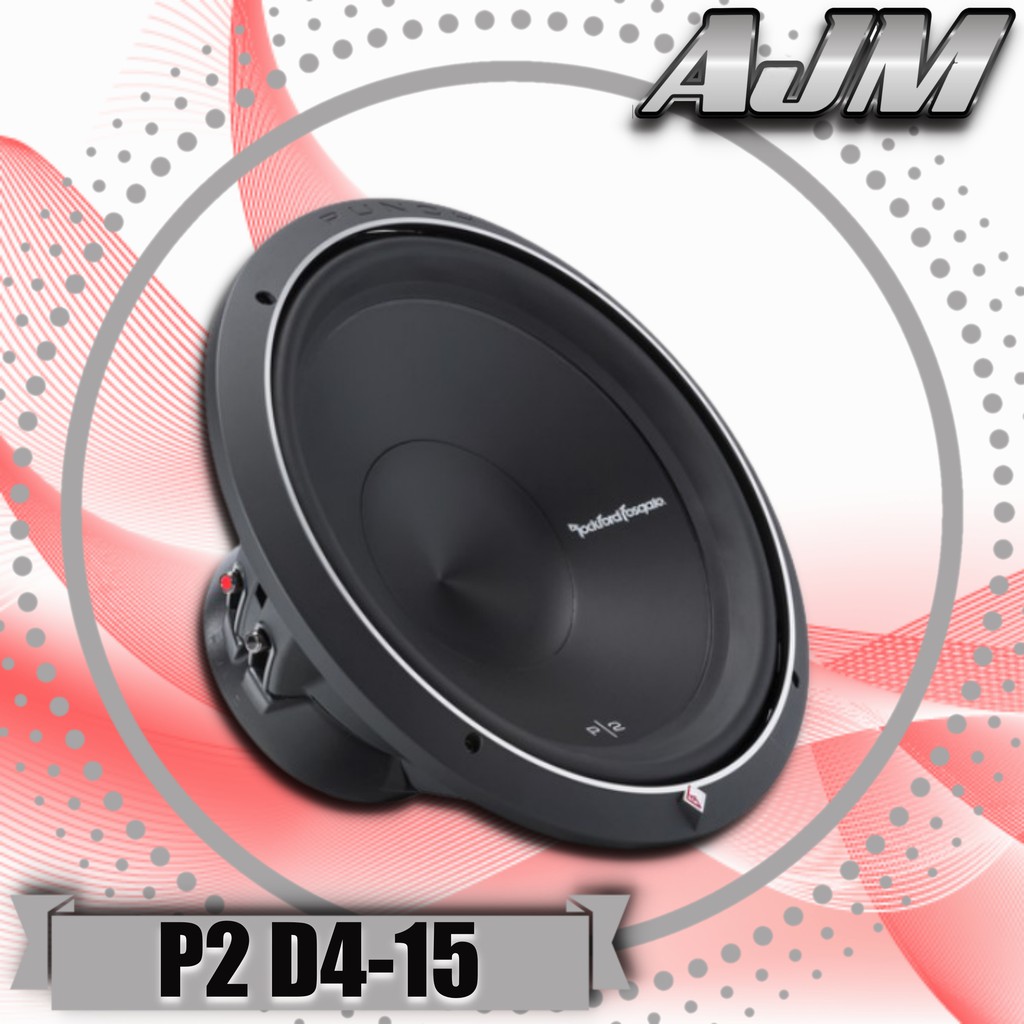 Subwoofer ROCKFORD FOSGATE PUNCH 15"